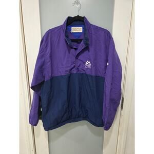 Vintage Team USA Ski Jacket S Purple Blue Mazda Express 90s Winter Snow Retro